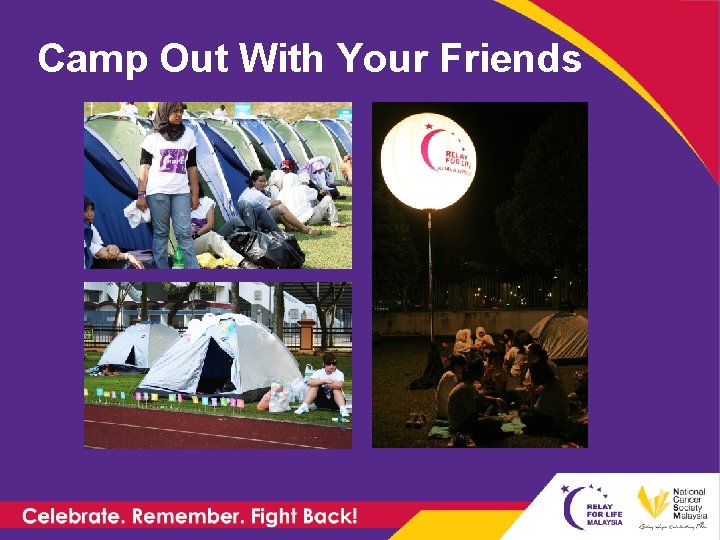 Camp Out With Your Friends 