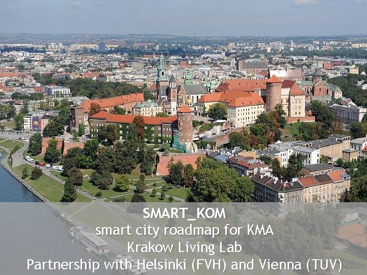 SMART_KOM smart city roadmap for KMA Krakow Living Lab Partnership with Helsinki (FVH) and