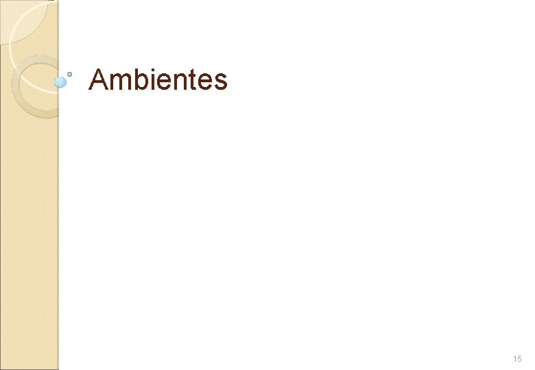 Ambientes 15 