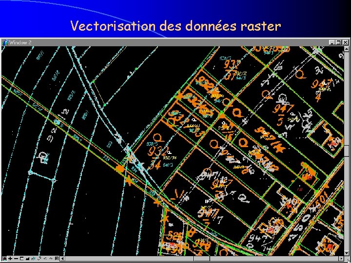 Vectorisation des données raster 