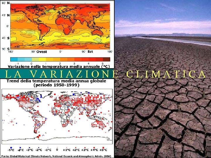 LA VARIAZIONE CLIMATICA 