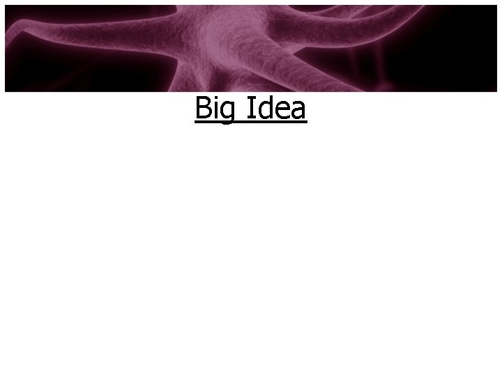 Big Idea 