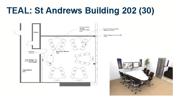 TEAL: St Andrews Building 202 (30) 