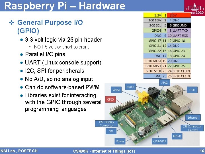 Raspberry Pi – Hardware v General Purpose I/O (GPIO) 3. 3 volt logic via Raspberry Pi – Hardware v General Purpose I/O (GPIO) 3. 3 volt logic via