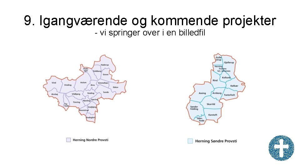 9. Igangværende og kommende projekter - vi springer over i en billedfil 