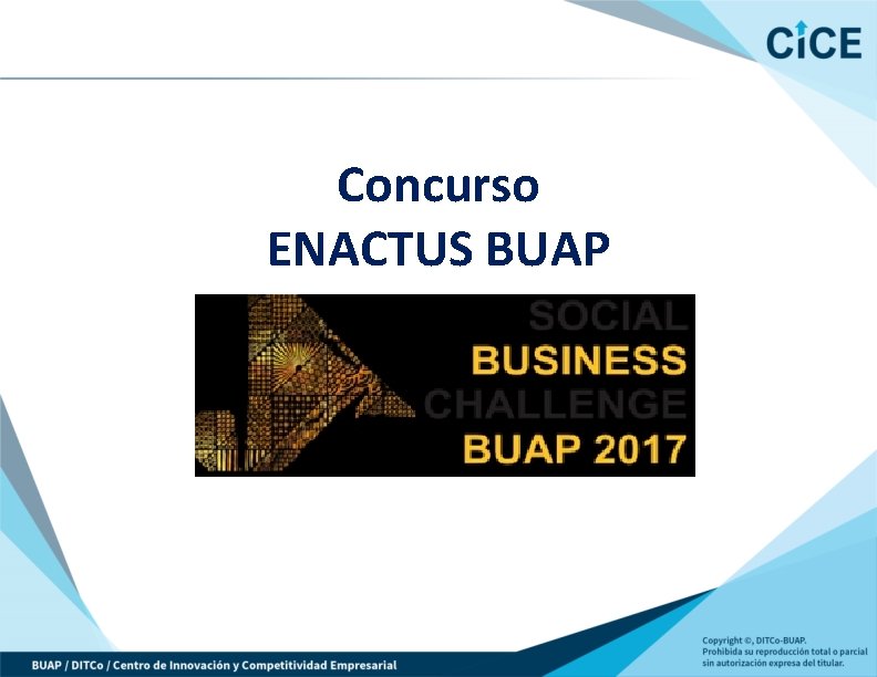 Concurso ENACTUS BUAP 