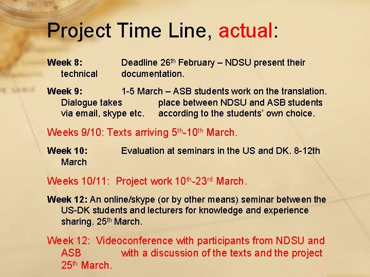 Project Management Integration in Translation Projects Birthe Mousten