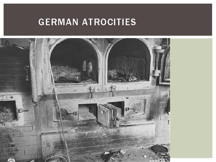 GERMAN ATROCITIES 