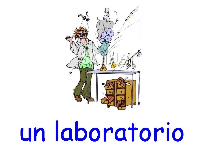 un laboratorio 