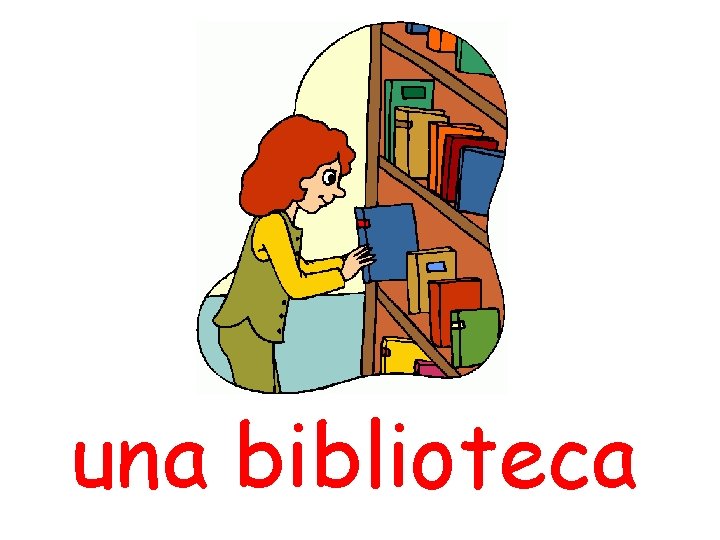 una biblioteca 