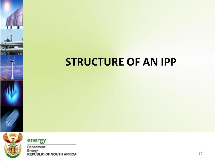 STRUCTURE OF AN IPP 10 