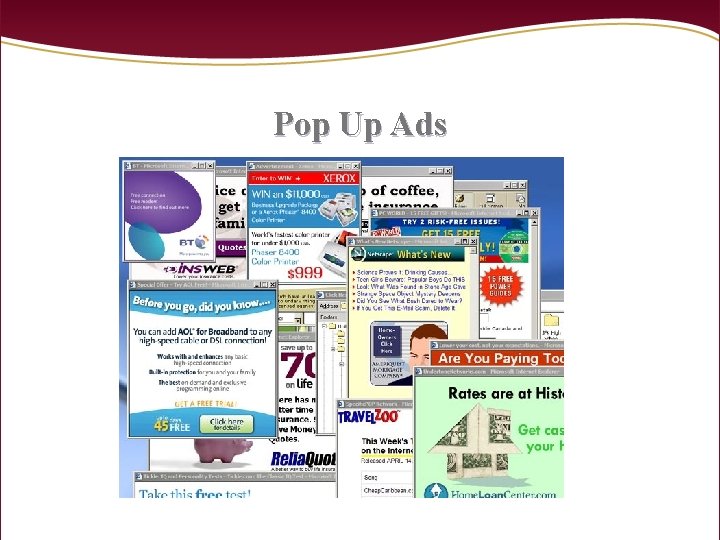 Pop Up Ads 