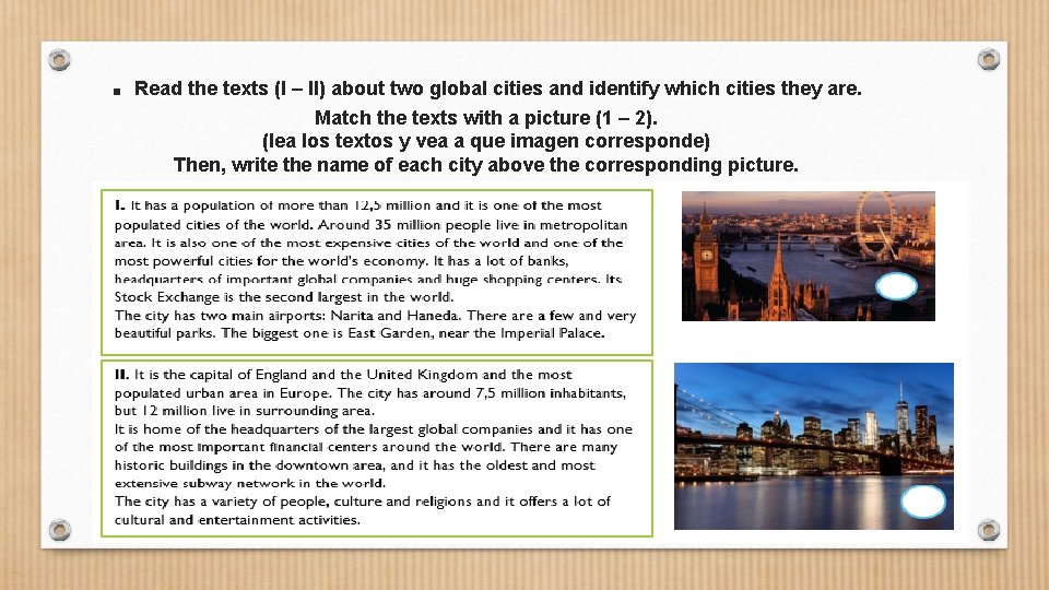 UNIT 1 LESSON 6 Objetivo identificar y aplicar