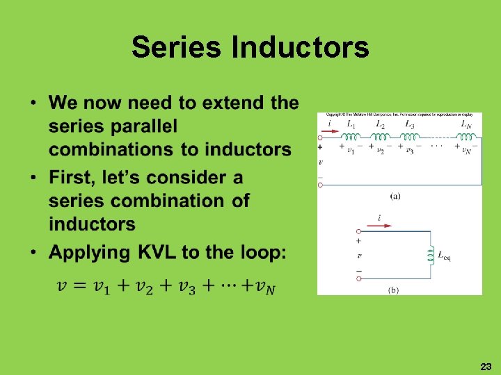 Series Inductors • 23 