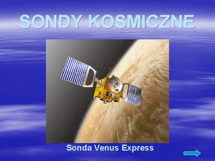 SONDY KOSMICZNE Sonda Venus Express 