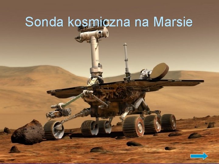 Sonda kosmiczna na Marsie 