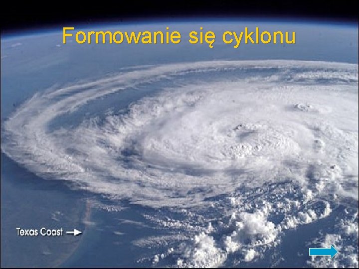 Formowanie się cyklonu 