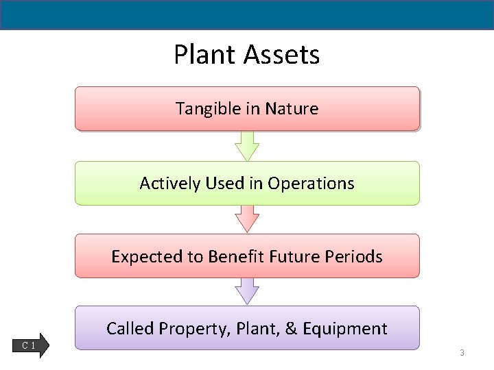 Plant Assets Tangible in Nature Actively Used in Operations Expected to Benefit Future Periods