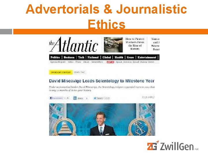 Advertorials & Journalistic Ethics 