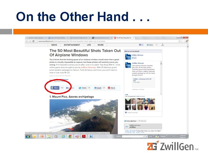 On the Other Hand. . . 