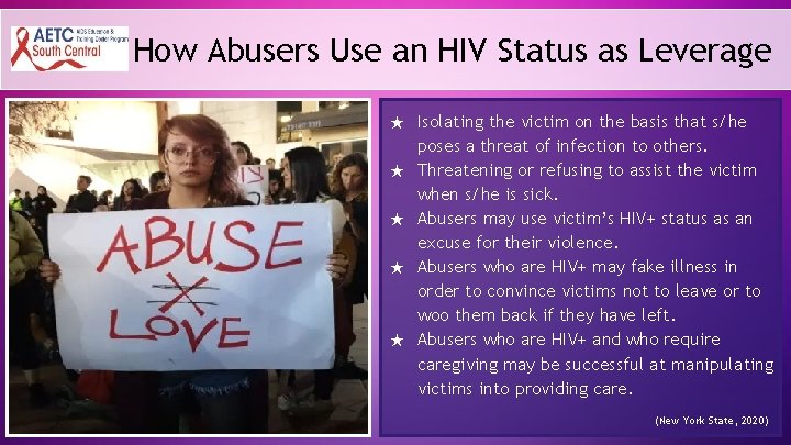 How Abusers Use an HIV Status as Leverage ★ ★ ★ Isolating the victim
