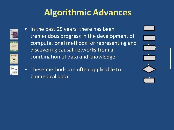 Algorithmic Advances • In the past 25 years, there has been tremendous progress in