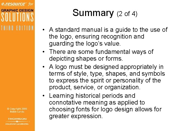Summary (2 of 4) • A standard manual is a guide to the use Summary (2 of 4) • A standard manual is a guide to the use