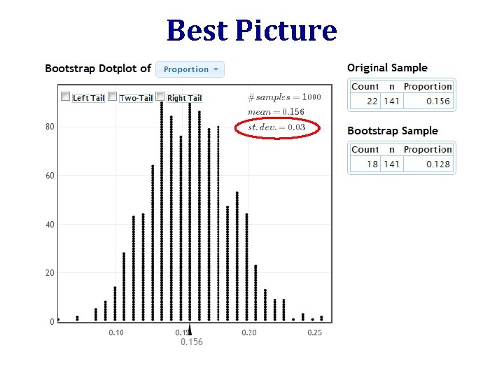 Best Picture www. lock 5 stat. com/statkey 