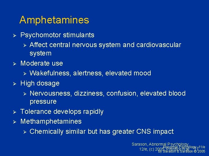 Amphetamines Ø Ø Ø Psychomotor stimulants Ø Affect central nervous system and cardiovascular system