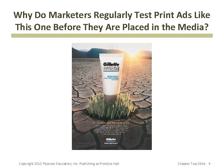Why Do Marketers Regularly Test Print Ads Like This One Before They Are Placed
