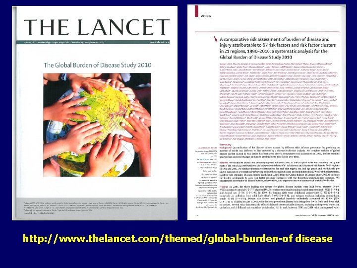 http: //www. thelancet. com/themed/global-burden-of disease 
