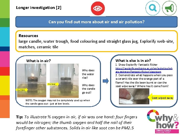 Longer investigation [2] Can you find out more about air and air pollution? Resources