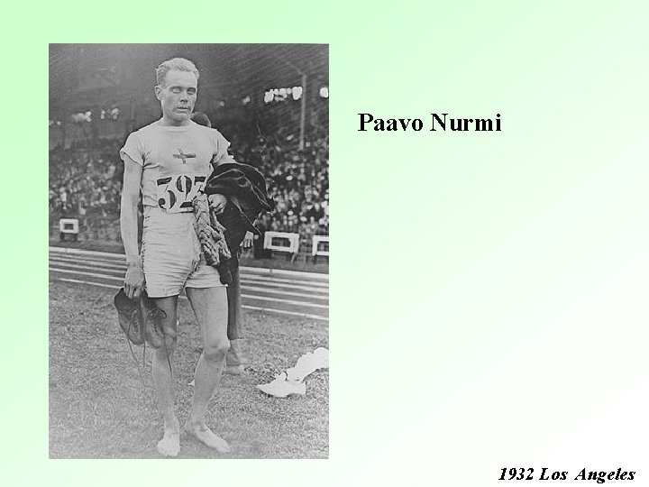 Paavo Nurmi 1932 Los Angeles 