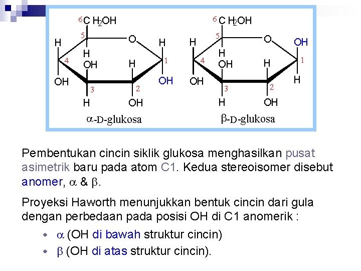 6 C H OH 6 C H 2 OH 5 H 4 OH H