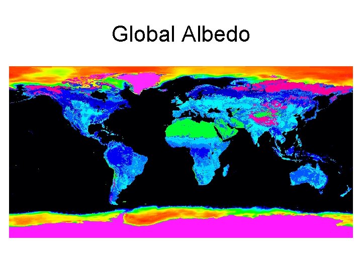 Global Albedo  Global Albedo