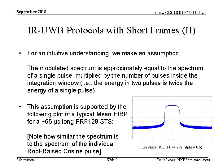 September 2018 doc. : <15 -18 -0457 -00 -004 z> IR-UWB Protocols with Short