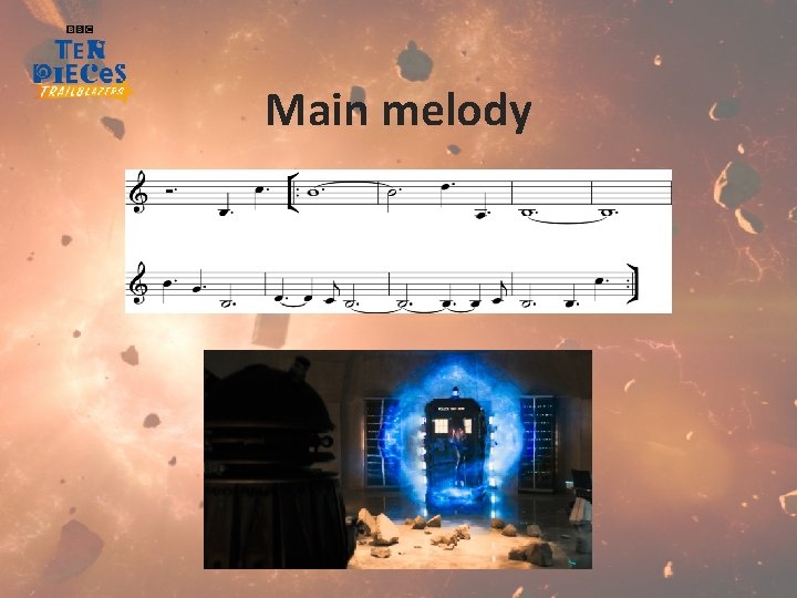 Main melody 