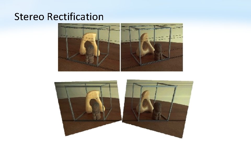 Stereo Rectification Stereo Rectification