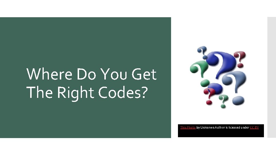 Where Do You Get The Right Codes? This Photo by Unknown Author is licensed Where Do You Get The Right Codes? This Photo by Unknown Author is licensed