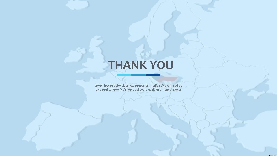 THANK YOU Lorem ipsum dolor sit amet, consectetur adipiscing elit, sed do eiusmod tempor