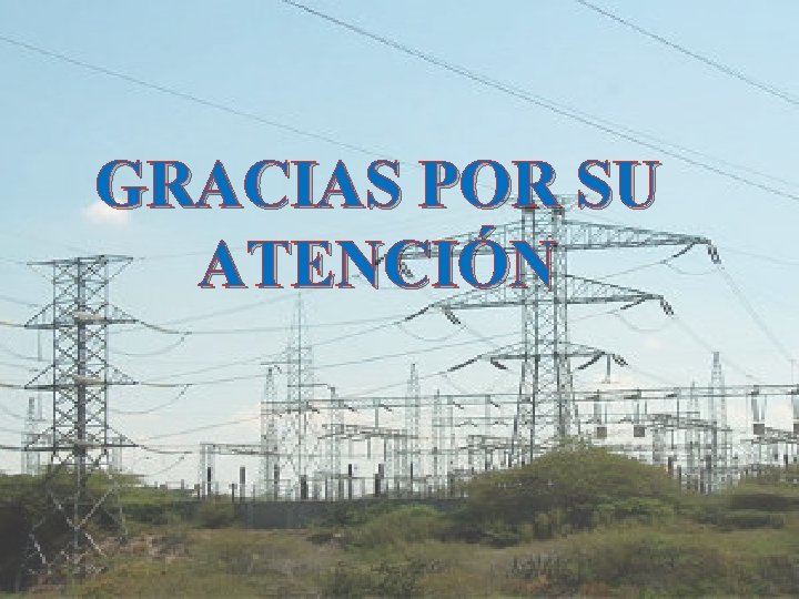 GRACIAS POR SU ATENCIÓN 