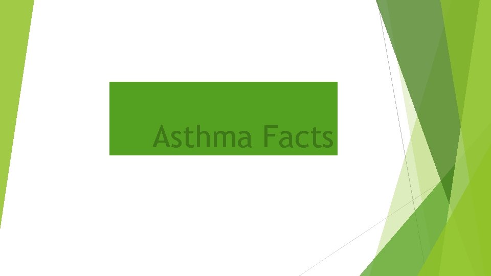 Asthma Facts 