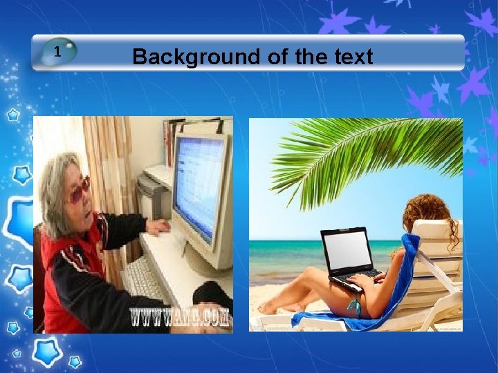 1 Background of the text 