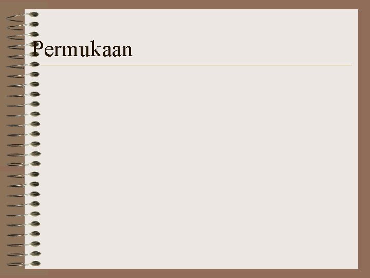 Permukaan 