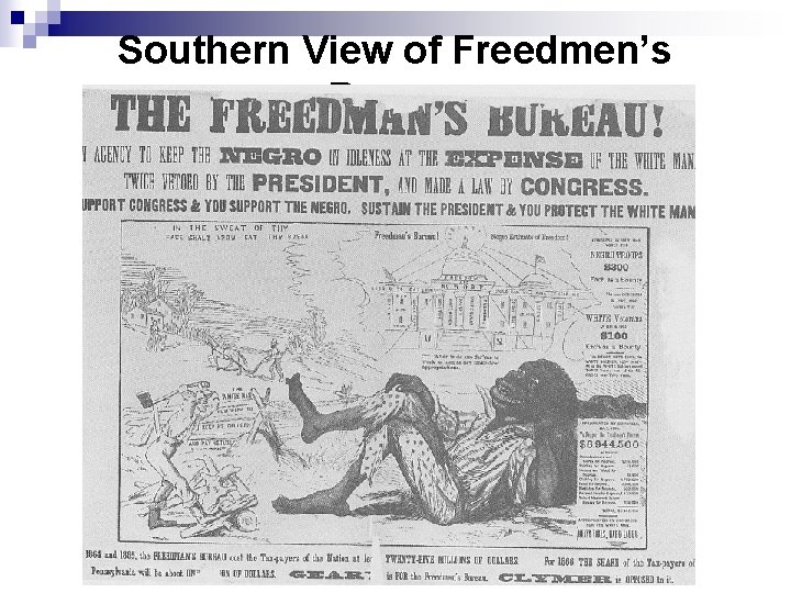 Southern View of Freedmen’s Bureau 