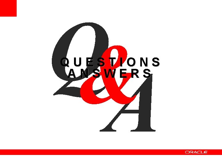 Q& A QUESTIONS ANSWERS 