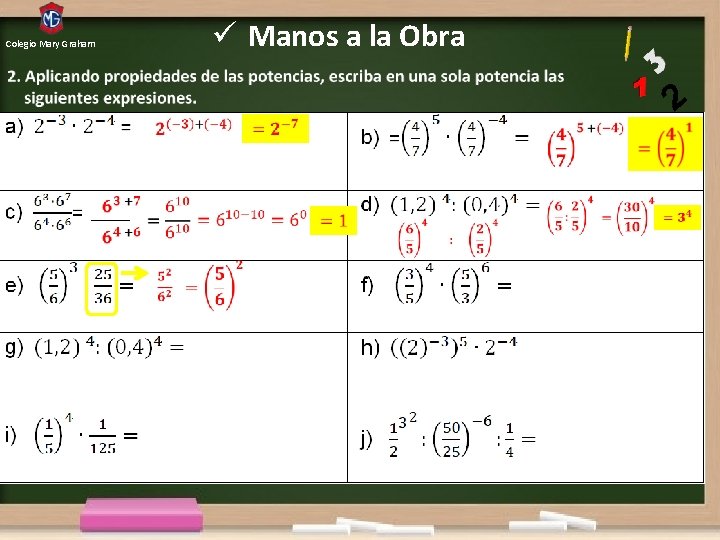 ü Manos a la Obra Colegio Mary Graham 