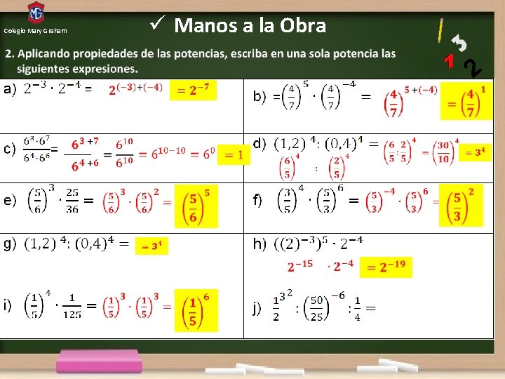 ü Manos a la Obra Colegio Mary Graham 