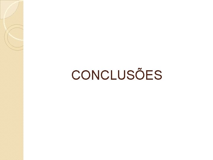 CONCLUSÕES 