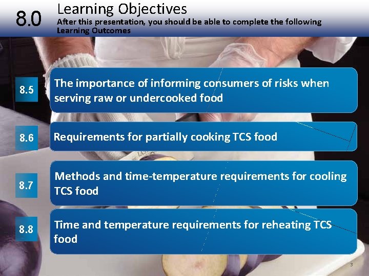 8. 0 Learning Objectives After this presentation, you should be able to complete the